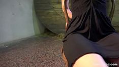 Odtwórz Roxy lee wibrowana wibratorem zaciśnięta mammilla