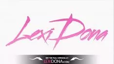 تشغيل Lexidona - فتحت العادة السرية الخارجية وقطة كيتي لليلة الحارة ليكسي دونا ذات الشعر الأملس