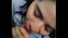 Oynat Boynuzlu bir çiftin ev yapımı video kaydı