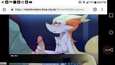 Odtwórz Braixen ssie jego przestań