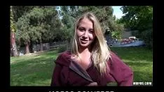 再生 角のあるセクシーなブロンドのふしだらな女Casiジェームズは、彼女を観察することをファック