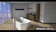 Play 3d realistic missy gets horned fngers kitty-cat
