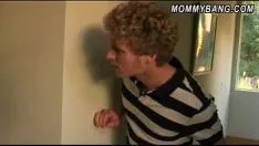 Play Bf sees her hot gf battering her treadmom and united them