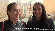 Играть Горячая европейская крошка снимает задницу и трахается для нескольких съемок