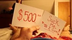 Play Stepmom plays a game (win money or suck cock? )