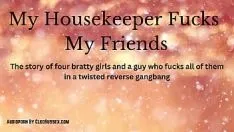 Reproduzir Gangbang reverso de quatro garotas com governanta masculina - audiolivro de cleosussex.com