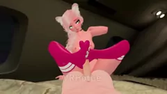 Reproduzir Footjob e Lap Dance em um jato particular: uma experiência VRChat ERP estilo anime
